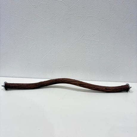 自然木（ツタ）うねうねパーチ⑤  HOEI465 直径約2cm/長さ44cm