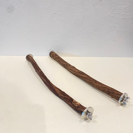 【ぽんちゃん様専用】自然木殿様パーチ HOEI手乗り35用両留め