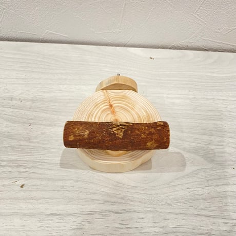 すみっこおやすみパーチ⑤丸太直径８cm