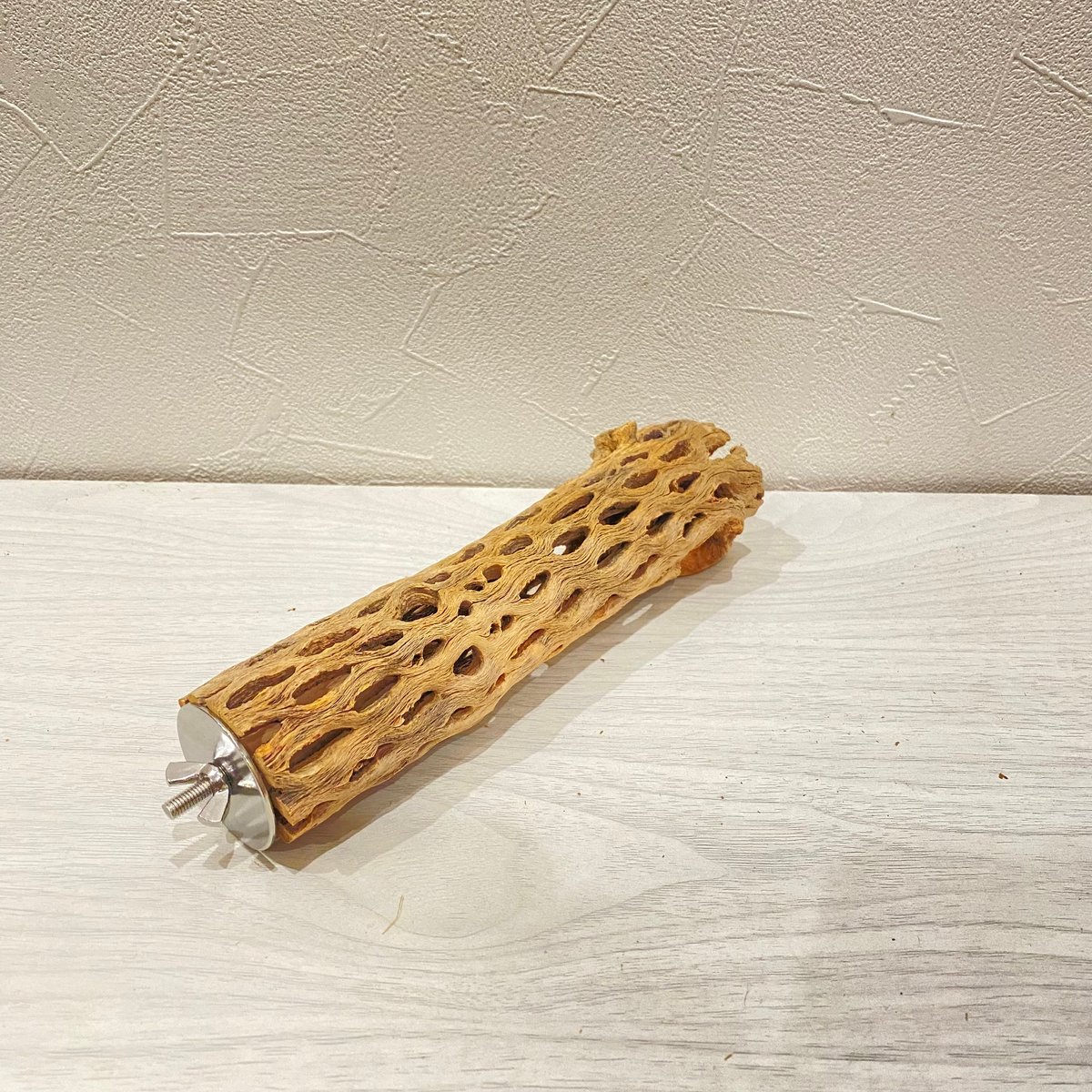 優れもの！カクタスパーチ（サボテンの骨のとまり木）販売して