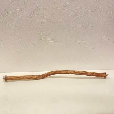 自然木（ツタ）のケージサイズパーチ ③ HOEI465サイズ 直径約1.7cm