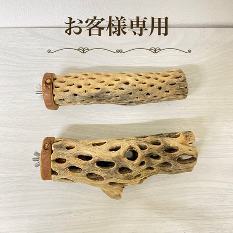 【rairu_mami_s様専用】カクタスパーチ 小直径3～4cm／長さ16cm 　中直径5.5cm前後／長さ16cm
