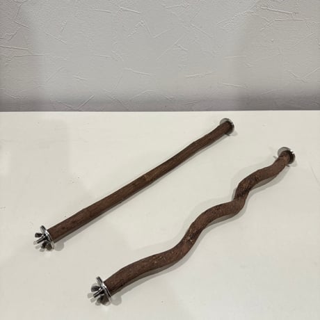 【Ｔ様専用】オヤツ入れ付きスタンドパーチ・HOEI手乗り35用両留めパーチ・カイヅカパーチ