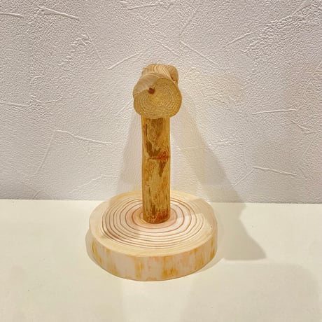 自然木(ツタ)のスタンドパーチ【パーチ長さ10.5cm／高さ約11.5cm】