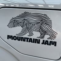 MOUNTAIN JAM カッティングステッカー｜防水・屋外対応・車用
