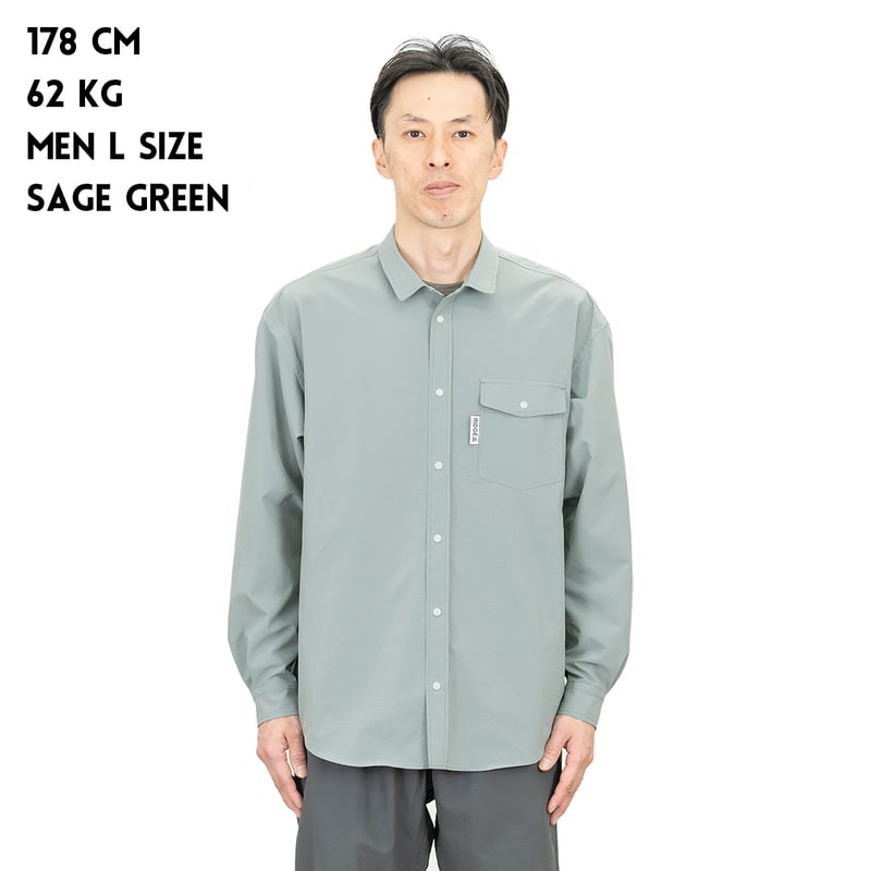 新品　RIDGE MOUNTAIN GEAR ベーシックロングスリーブ シャツ RIDGE MOUNTAIN GEAR（リッジマウンテンギア） / ベーシック