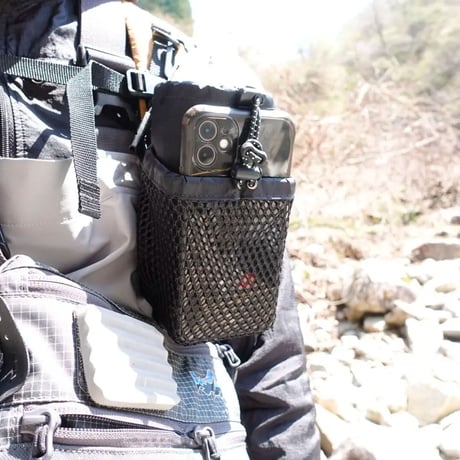 【aruku trail runner】JAM-Edition　Bottle holder PT MESH  SLIM