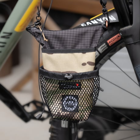 【aruku trail runner】JAM-Edition　Bottle holder LT MESH+Strap set