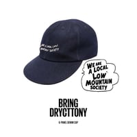 BRING DRYCOTTONY 6-Panel Denim Cap MODEL：WE ARE A LOCAL LOW MOUNTAIN SOCIETY