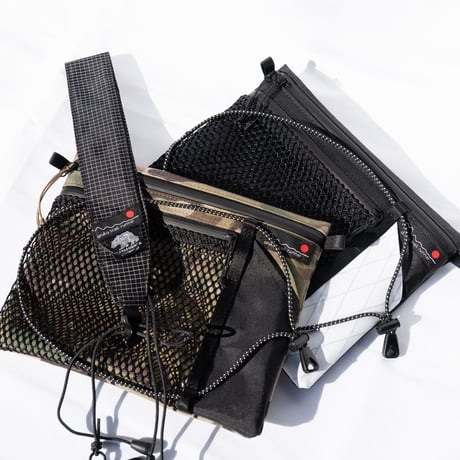 【aruku trail runner】Sacoche＋LOOP strap SET　JAM Edition
