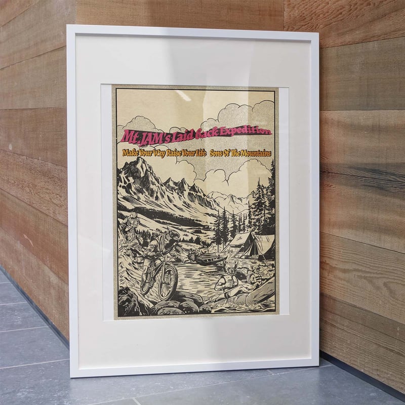 □一点購入の方専用□JAMvek-POSTER MODEL：Mt.JAM's Laid bac