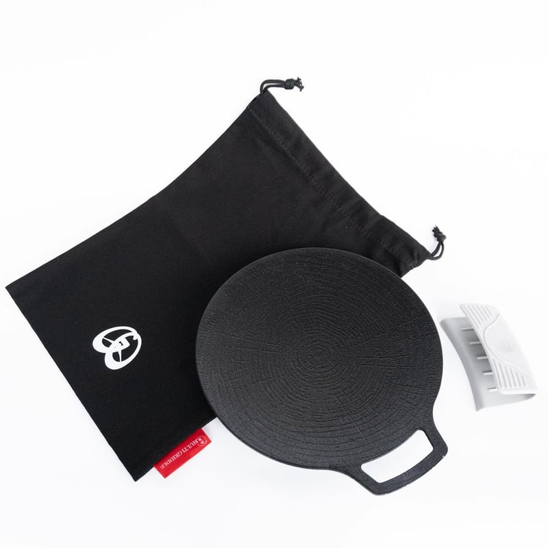 鉄板 販売終了】肉専用 超極厚鉄板 MAJIN 10mm ソロ M-002 石道鋼板