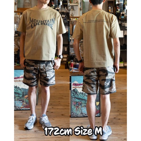 ※サイズ確認用※MOUNTAIN CULTURE-CREW NECK S/S TEE-UL-DRA