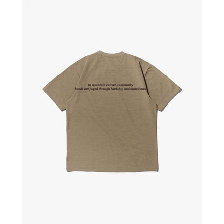 ⛰️MOUNTAIN CULTURE-CREW NECK S/S TEE-UL-DRA⛰️