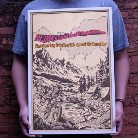 ■２点以上ご購入の方専用■JAMvek-POSTER MODEL：Mt.JAM's Laid back Expedition