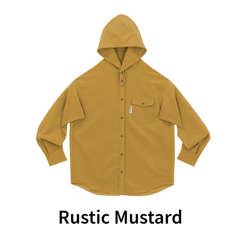 RIDGE MOUNTAIN GEAR】Hooded Long Sleeve Shirt |
