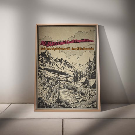 ■２点以上ご購入の方専用■JAMvek-POSTER MODEL：Mt.JAM's Laid back Expedition