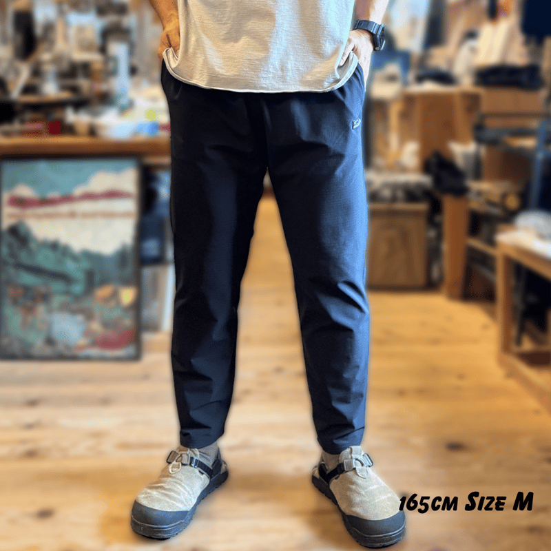 LastFrontierDesign　ファーストフロストイージーパンツ L 黒 Last Frontier Design】-First frost easy pant -