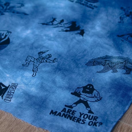 【IST IST xMOUNTAIN JAM】Botanical dye Tenugui