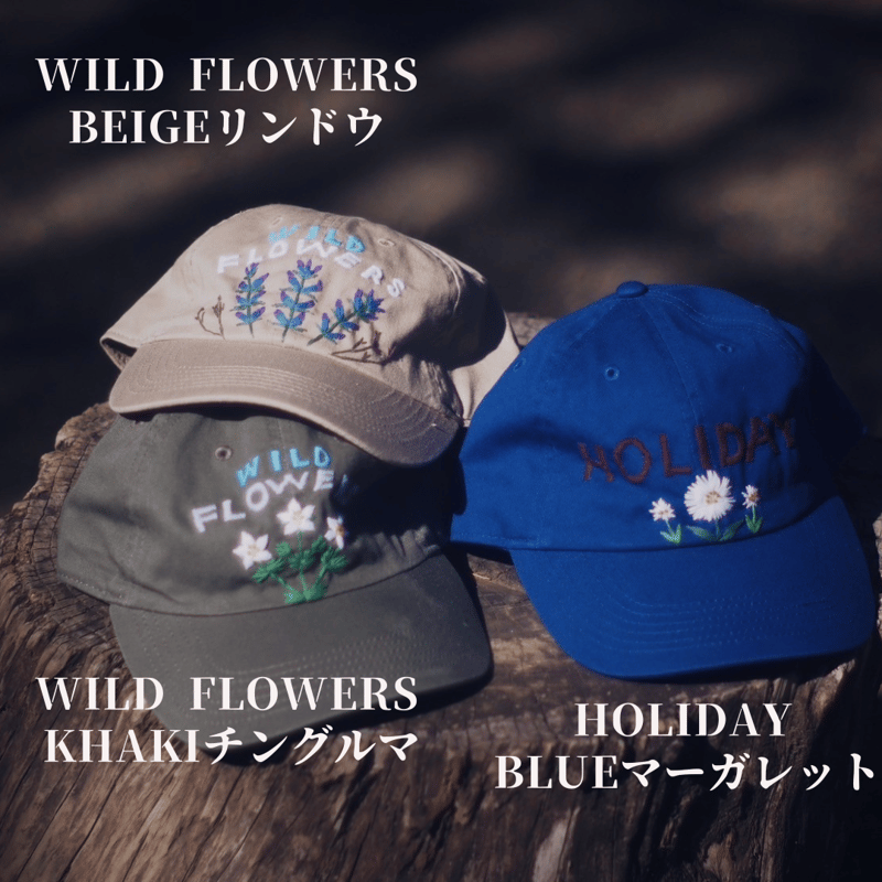 帽子 SIDE STRAP FLOWER KNIT CAP Q1398 Floral Flower Print Dad Strap Hat Sun Hat Snap Back