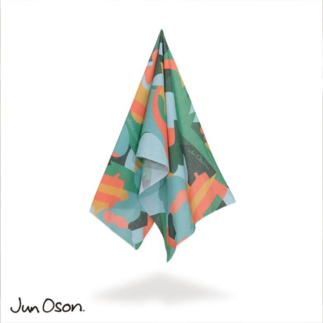 【RIDGE MOUNTAIN GEAR】JUN OSON×RIDGE "Tenugui"　リッジマウンテンギア　てぬぐい
