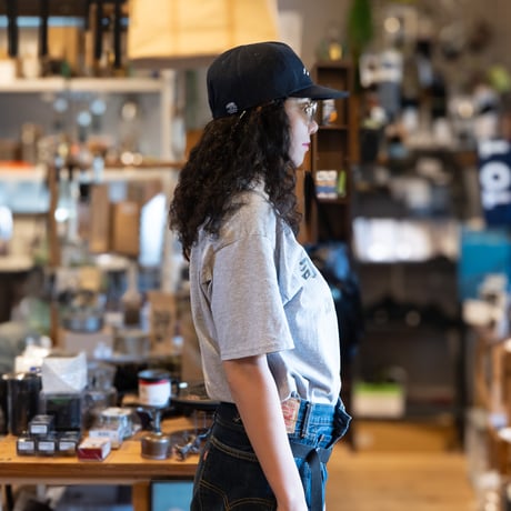BRING DRYCOTTONY 6-Panel Denim Cap MODEL：WE ARE A LOCAL LOW MOUNTAIN SOCIETY
