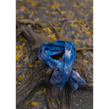 【IST IST xMOUNTAIN JAM】Botanical dye Tenugui