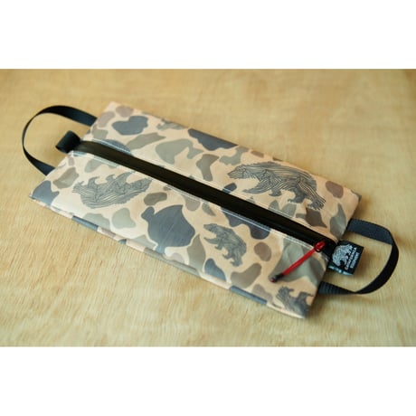 perm and baton x mountain jam Center Zip SACK-Jam Hunter Camo【2.92oz】