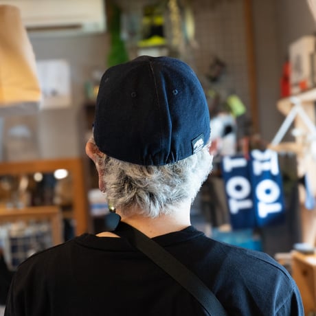 BRING DRYCOTTONY 6-Panel Denim Cap MODEL：WE ARE A LOCAL LOW MOUNTAIN SOCIETY