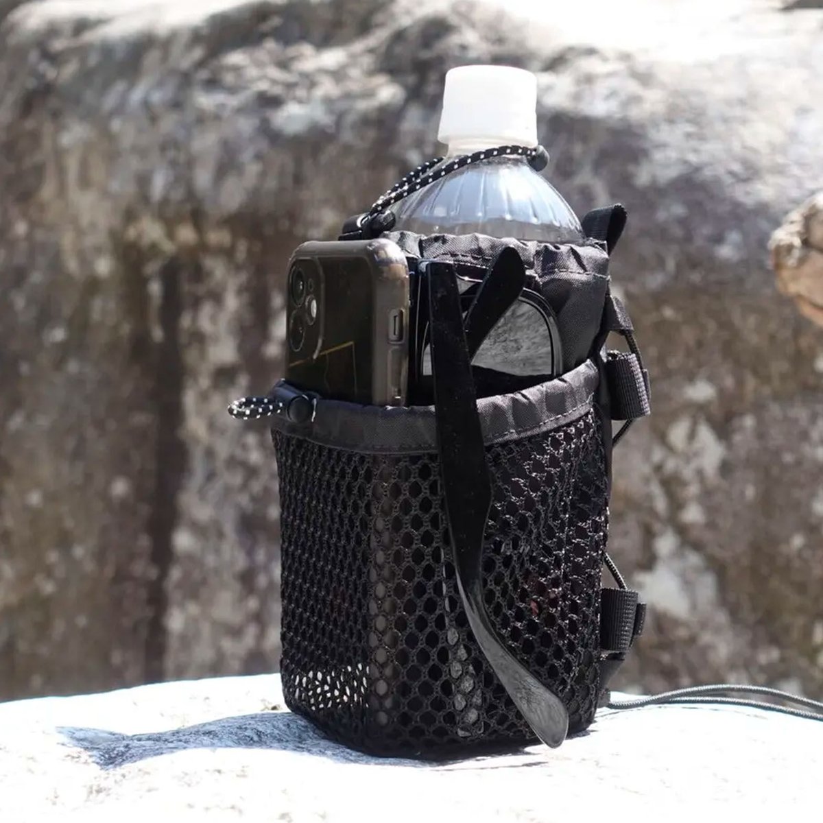 【aruku trail runner】JAM-Edition　Bottle holder PT MESH SLIM