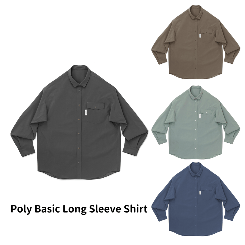 RIDGE MOUNTAIN GEAR】 Basic Long Sleeve Shirt | RIDGE MOUNTAIN GEAR】 Basic Long Sleeve Shirt |