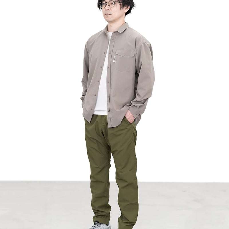 RIDGE MOUNTAIN GEAR】 Basic Long Sleeve Shirt |