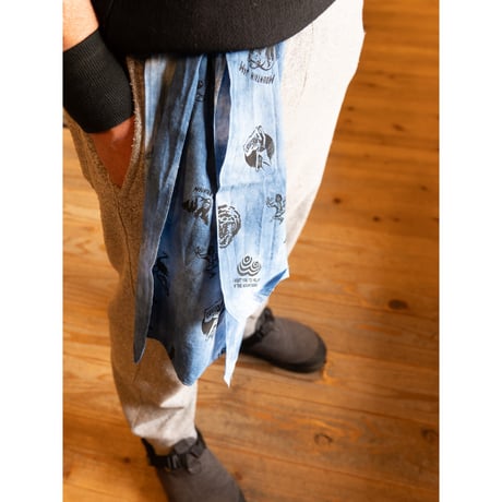 【IST IST xMOUNTAIN JAM】Botanical dye Tenugui