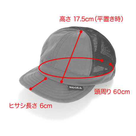 【RIDGE MOUNTAIN GEAR】Mesh Basic Cap