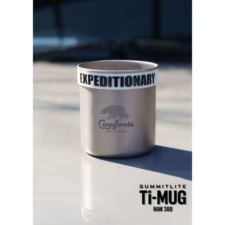 【JAM】SummitLite Ti-Mug RAW 300