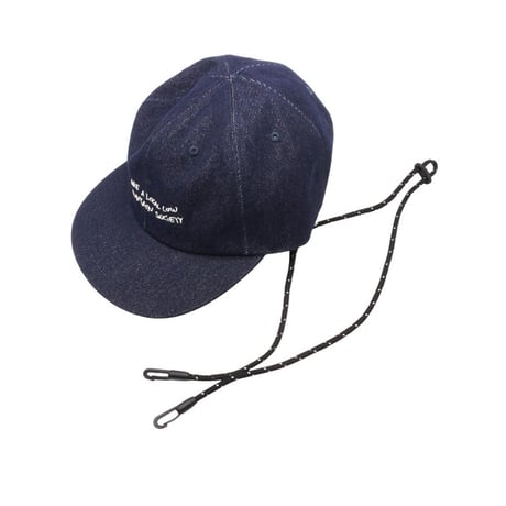 BRING DRYCOTTONY 6-Panel Denim Cap MODEL：WE ARE A LOCAL LOW MOUNTAIN SOCIETY