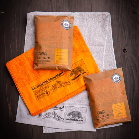 PILE CRAFTS × MOUNTAIN JAM ⁡UTILITY ONSEN TOWEL