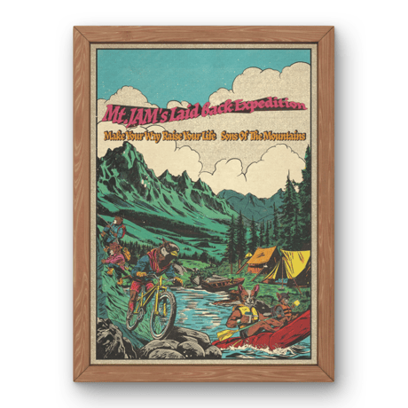 ■２点以上ご購入の方専用■JAMvek-POSTER MODEL：Mt.JAM's Laid back Expedition
