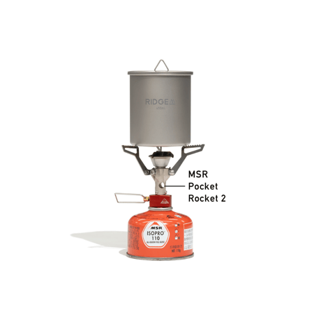 【RIDGE MOUNTAIN GEAR】TITANIUM MUG 450ml