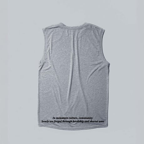 BRINGｘMOUNTAIN JAM DRYCOTTONY Sleeveless T-shirt-MOUNTAIN CULTURE-