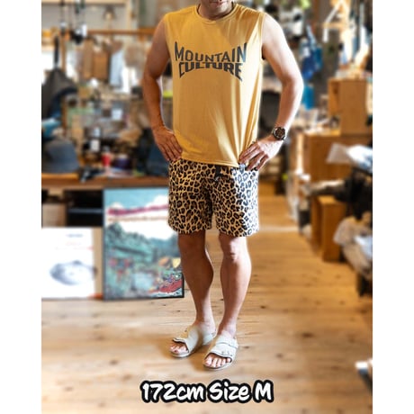 ※サイズ確認用※BRINGｘMOUNTAIN JAM DRYCOTTONY Sleeveless T-shirt-MOUNTAIN CULTURE-