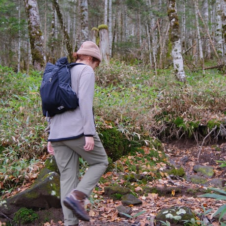 【MOUNTAIN DAISY PRODUCTS】 Hike Border NAGASODE Tee