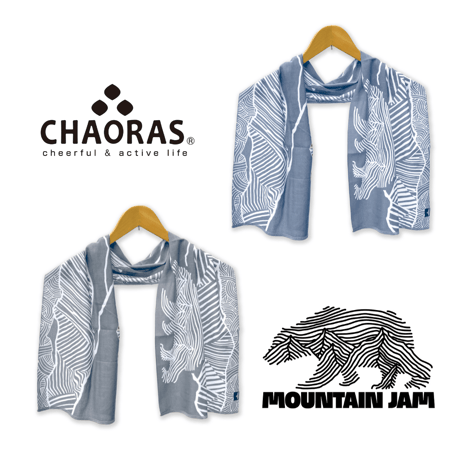 【CHAORAS】CHAORAS® x MOUNTAIN JAMDAZZLE CAMOUFLAGE TENUGUI■ ⁡