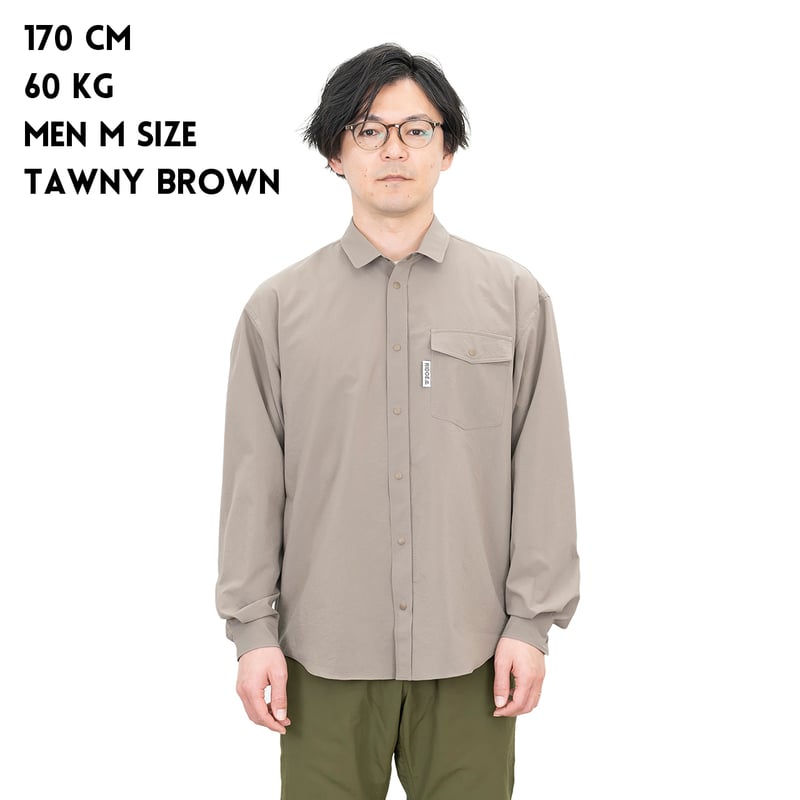 RIDGE MOUNTAIN GEAR】 Basic Long Sleeve Shirt |