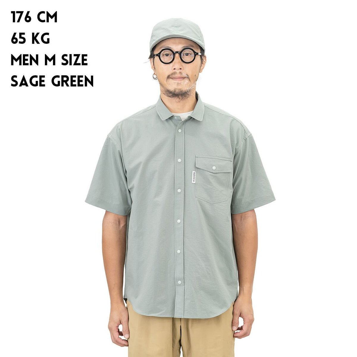 RIDGE MOUNTAIN GEAR】Basic Short Sleeve Shirt | RIDGE MOUNTAIN GEAR】Basic Short Sleeve Shirt |
