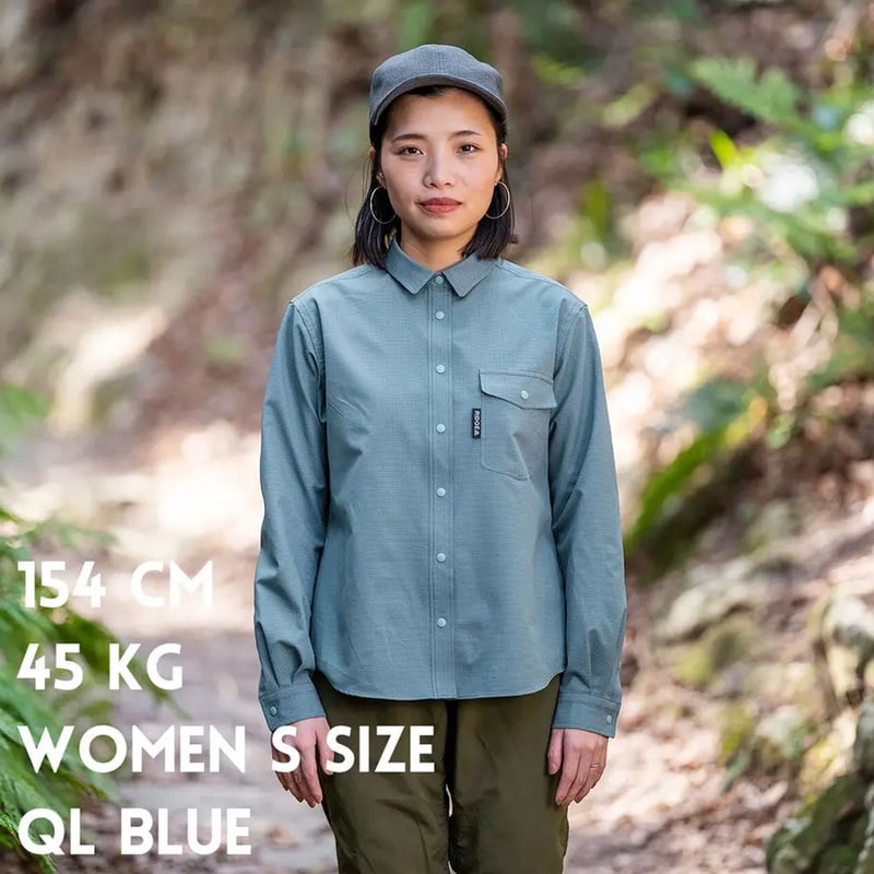 RIDGE MOUNTAIN GEAR】Poly Basic Long Sleeve Shi...