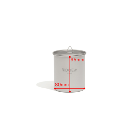 【RIDGE MOUNTAIN GEAR】TITANIUM MUG 450ml