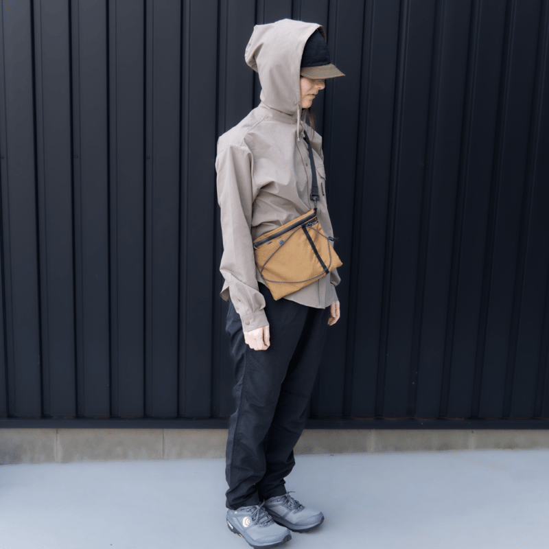 RIDGE MOUNTAIN GEAR】Hooded Long Sleeve Shirt |