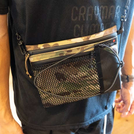 【aruku trail runner】Sacoche＋LOOP strap SET　JAM Edition