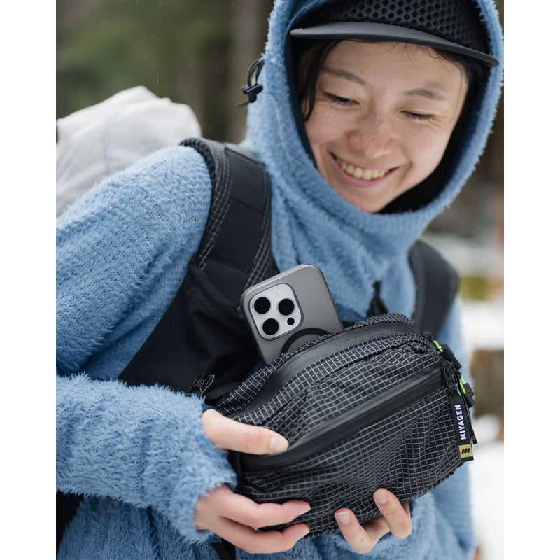 MIYAGEN OBSI PACK ブラック OBSI PACK ファニーパック | MIYAGEN Trail Engineering
